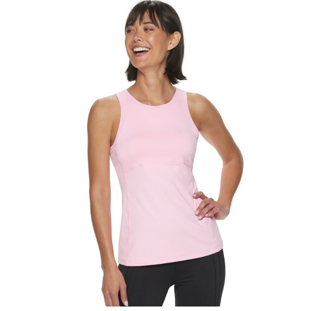 NWT Pink FILA workout top